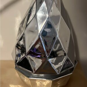 Silver Geometric Home Accent Saje Diffuser